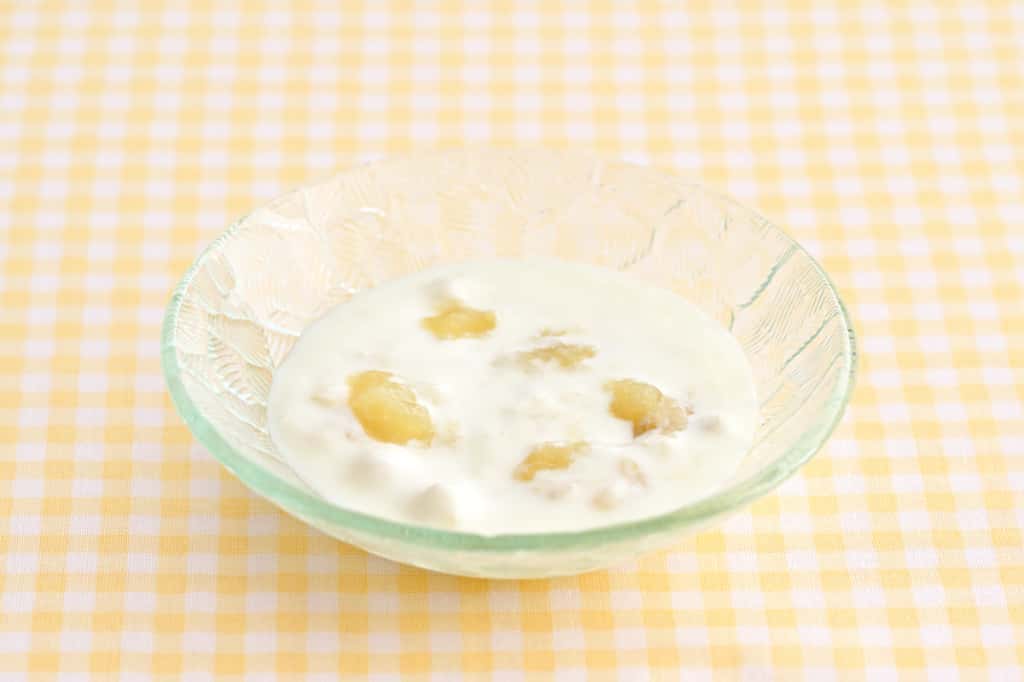 バナナヨーグルト