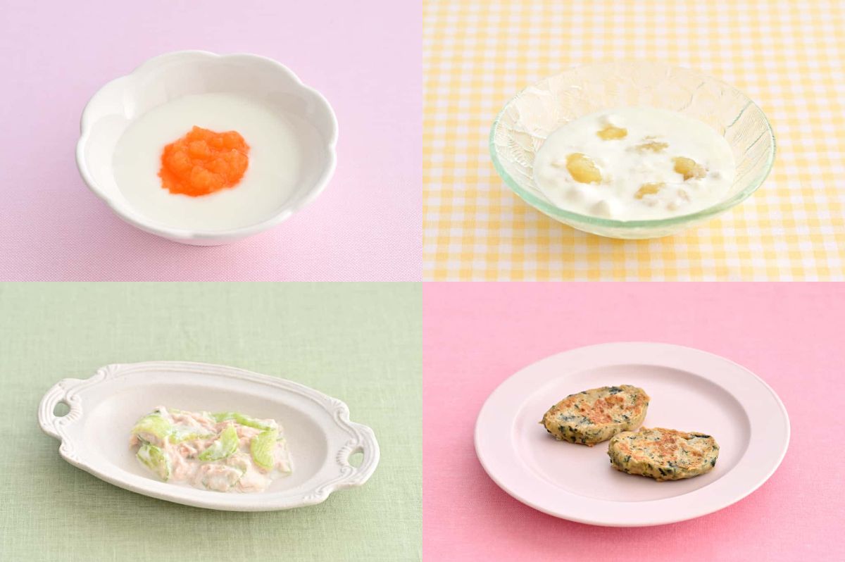 ヨーグルトを使った離乳食