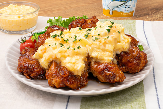 ヨーグルトタルタルで罪悪感ゼロ！揚げないチキン南蛮 