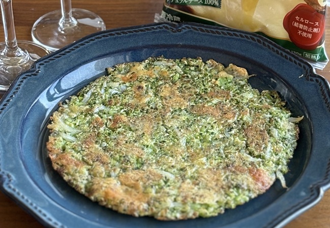 ブロッコリーのカリカリ&ほっくり食感ガレット