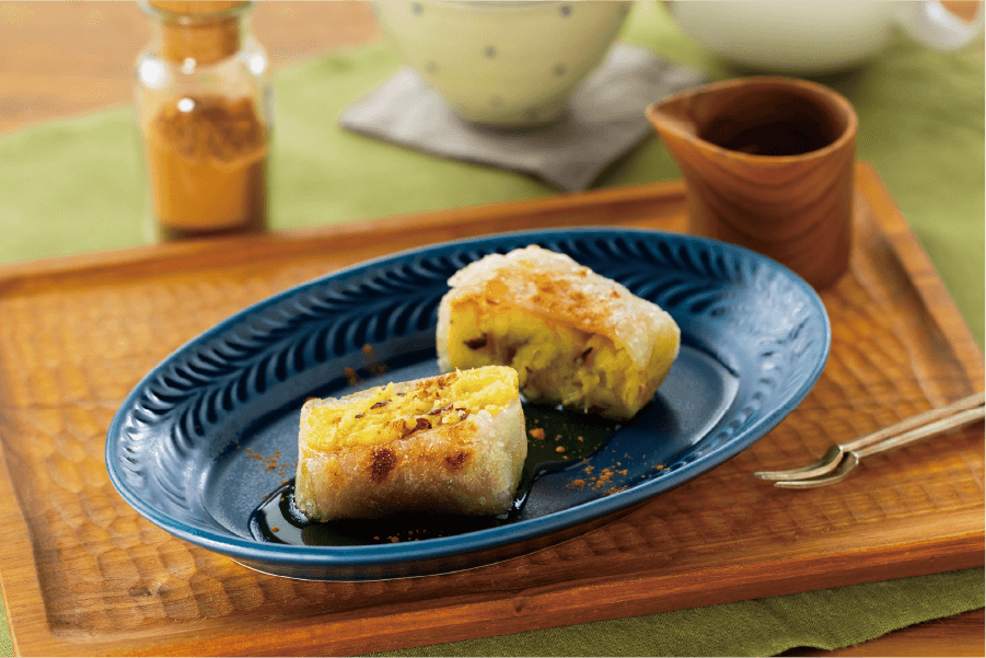 さつまいものきんつば風