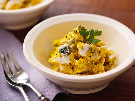 北海道♪かぼちゃこっくりヨーグルトサラダ loading=