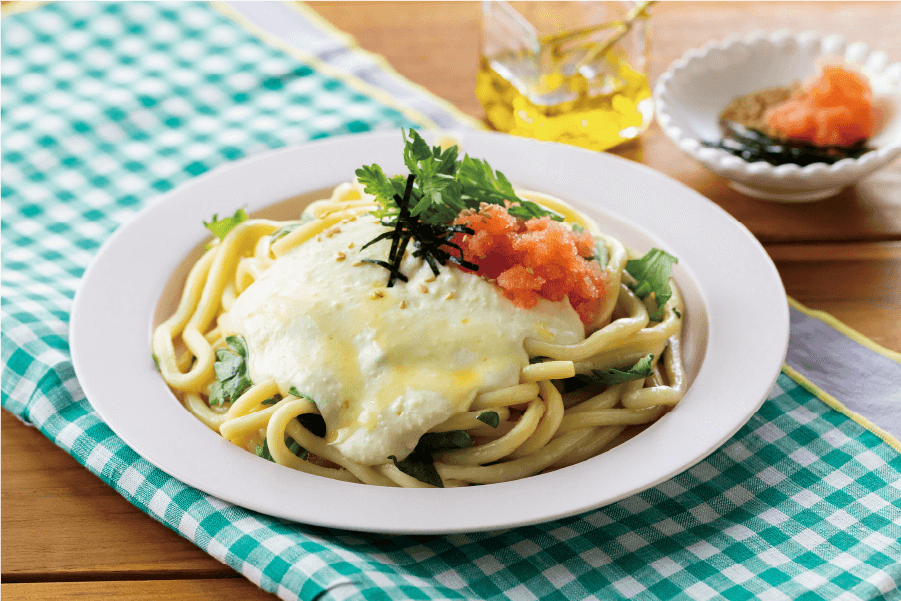 たらこクリームうどん