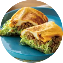 ミルクそぼろとたっぷりキャベツのワンパントースト