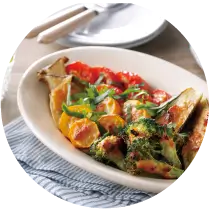 夏野菜のみそグリル