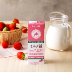 よつ葉ミルク苺（200ml）[常温保存可能品]の商品画像