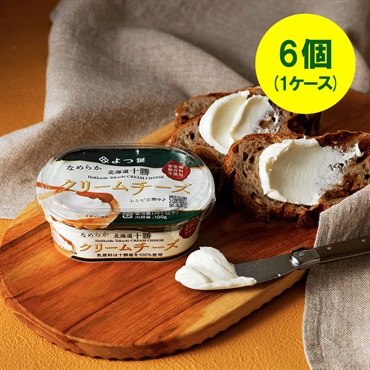 よつ葉北海道十勝　なめらかクリームチーズ×6個（1ケース）