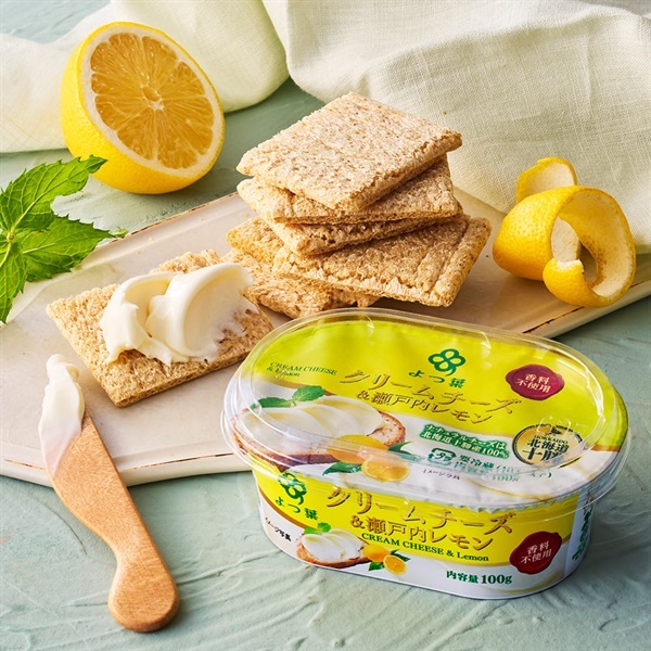 よつ葉　クリームチーズ＆瀬戸内レモン　100g