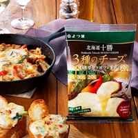 よつ葉北海道十勝　3種のチーズ《濃厚コク旨ブレンド》200g