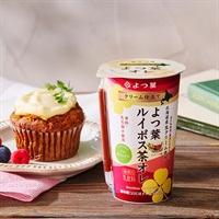 クリーム仕立てよつ葉ルイボス茶オレ（200ml）【カップ飲料】