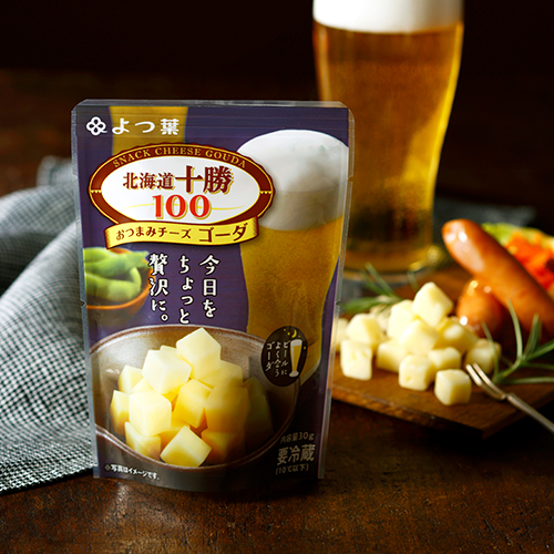 よつ葉北海道十勝100 おつまみチーズゴーダ（30ｇ） 詳細画像