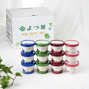 よつ葉　北海道アイスクリーム　カップ4種12個セット【冷凍便】